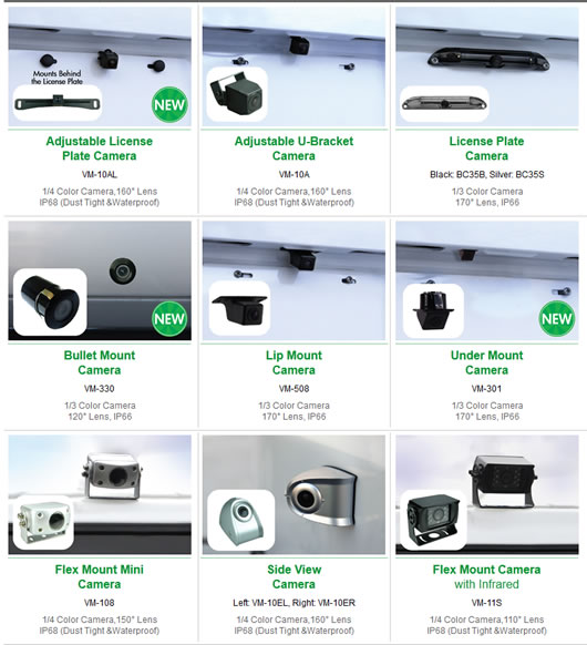backup cameras